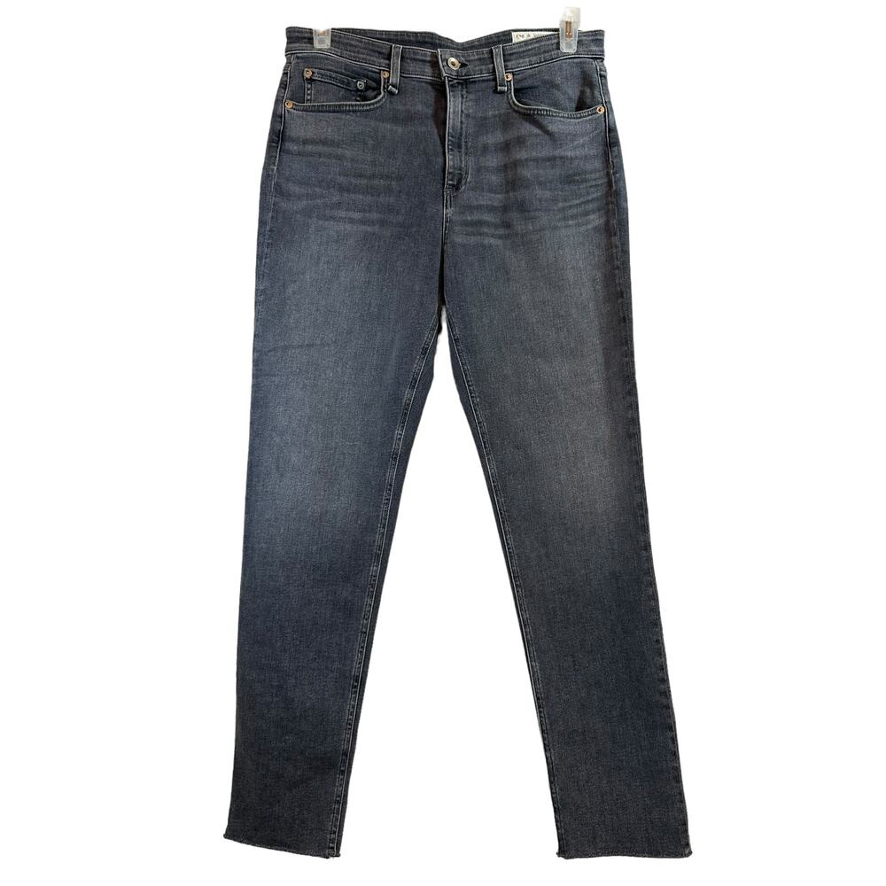 Rag and Bone Nina High-Rise Ankle Skinny Jeans in Universe - Size 32 - Picture 13 of 15